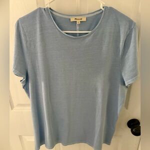 Madewell Light Blue Crewneck Tee - Size XXL